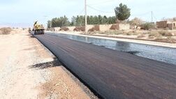 آغاز آسفالت راه دسترسی به معادن جاجرم