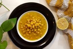 طرز تهیه نخود آب بدون گوشت یا لب لبی
