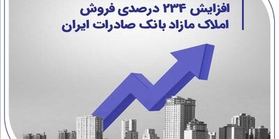 افزایش 234 درصدی فروش املاک مازاد بانک صادرات ایران
