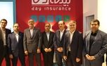 بازدید مدیران ارشد صنعت بیمه از غرفه بیمه دی در نمایشگاه الکامپ