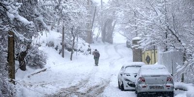 بارش برف و باران در نقاط مختلف کشور