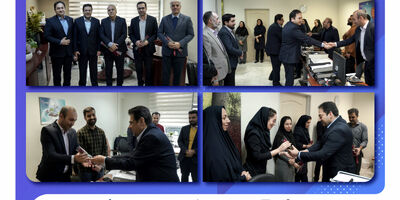دیدار مدیرعامل و اعضای هیئت مدیره بیمه ملت با کارکنان مدیریت مالی به مناسبت روز حسابدار
