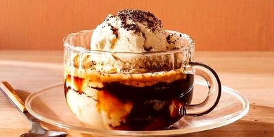 طرز تهیه نوشیدنی آفوگاتو با قهوه اسپرسو 