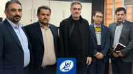 بازدید رئیس کل بیمه مرکزی از مجتمع شیراز بیمه معلم
