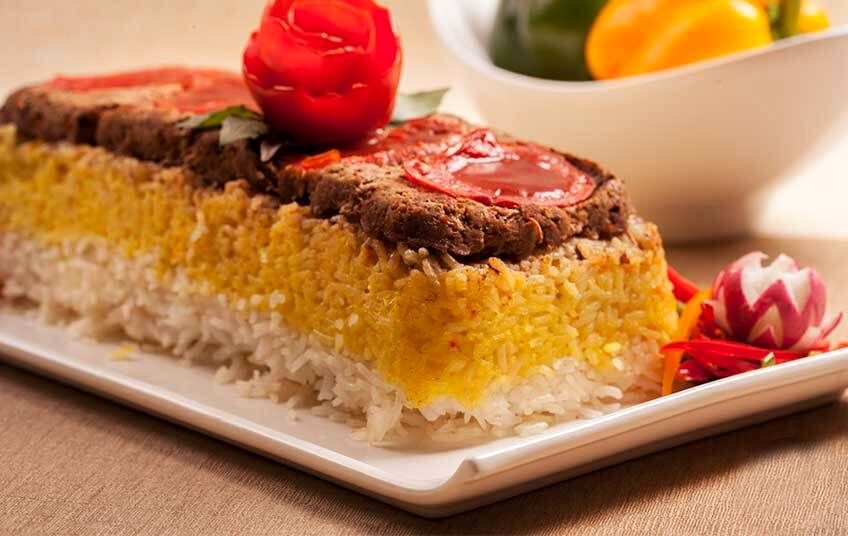 طرز تهیه ته چین کباب تابهای لذیذ برای مهمانی