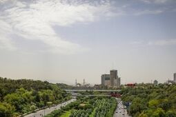 کیفیت هوای تهران در شرایط قابل قبول

