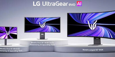 ال‌جی از مانیتورهای گیمینگ UltraGear evo با هوش مصنوعی برای ارتقای تصویر رونمایی کرد
