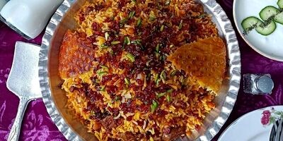 طرز تهیه لپه پلو کرمان