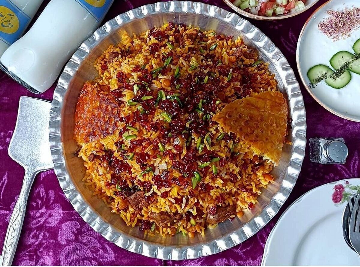 طرز تهیه لپه پلو کرمان