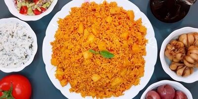 طرز تهیه استامبولی پلوی اصیل تهرانی ویژه وگن ها به روش مادربزرگ ها
