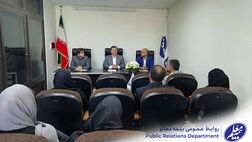 بازدید مدیرعامل بیمه معلم از شعبه استان مرکزی