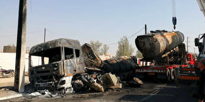 انفجار مخازن سوخت قاچاق در خانه حادثه‌ساز شد
