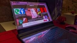 لنوو از اولین لپ‌تاپ دنیا با نمایشگر microLED شفاف پرده برداشت
