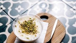 روش تهیه فرنی با آرد برنج برای دو نفر