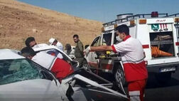 مرگ یک معلم در حادثه رانندگی
