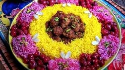 طرز تهیه آلبالو پلو با گوشت چرخ کرده
