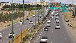 کاهش ۲.۷ درصدی تردد جاده‌ای در شبانه‌روز گذشته