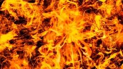 مرگ یک کارگر در حادثه آتش‌سوزی
