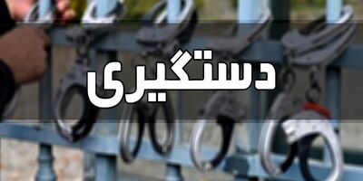 سقوط سارق به حیاط کلانتری در هنگام فرار 