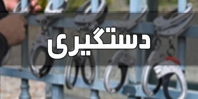 سقوط سارق به حیاط کلانتری در هنگام فرار 
