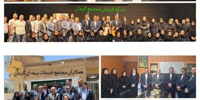 توسعه بیمه های زندگی پروژه محور و تقویت شبکه فروش؛ محور سفر معاون فنی بیمه های اشخاص بیمه البرز به کرمان
