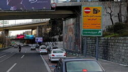 سرقت تابلوهای ترافیکی در تهران