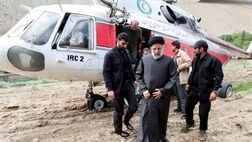 بالگرد حامل رییس جمهور دچار سانحه شد 