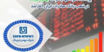 پرداخت سود سهام شرکت «بهمن‌لیزینگ» در شعب بانک صادرات ایران آغاز شد