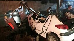 فوت ۲ نفر در تصادف مرگبار بزرگراه همت
