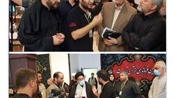 بازدید مسئولان بلندپایه از مرکز عملیات بیمه سامان درکربلای معلی 
