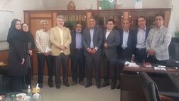 جلسه مشترک بیمه دانا با مدیران ارشد کانون و صندوق بازنشستگان فولاد کرمان
