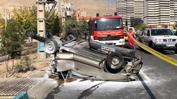 مرگ 4 نوجوان در واژگونی خودرو