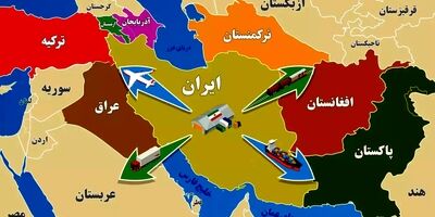 تجارت ۵۵ میلیارد دلاری ایران با ۱۵ کشور همسایه