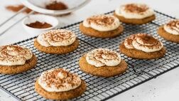 کوکی تیرامیسو؛ ترکیب دو طعم شگفت‌انگیز برای یک دسر خوشمزه
