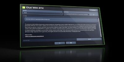 انویدیا هوش مصنوعی Chat with RTX را برای اجرای آفلاین روی کامپیوتر‌ها عرضه کرد
