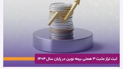 ثبت تراز مثبت ۳ همتی بیمه نوین در پایان سال ۱۴۰۴

