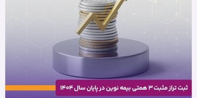 ثبت تراز مثبت ۳ همتی بیمه نوین در پایان سال ۱۴۰۴

