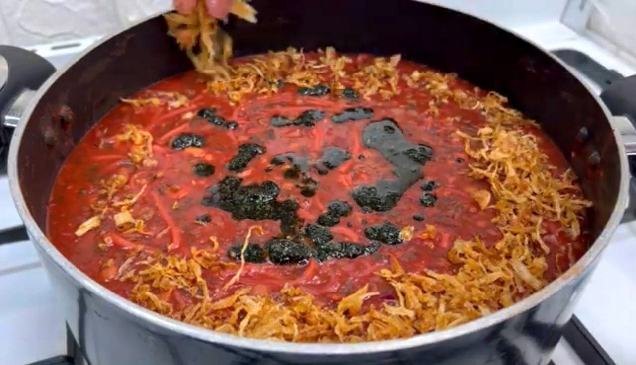 طرز تهیه آش لبو ویژه روزهای برفی زمستان
