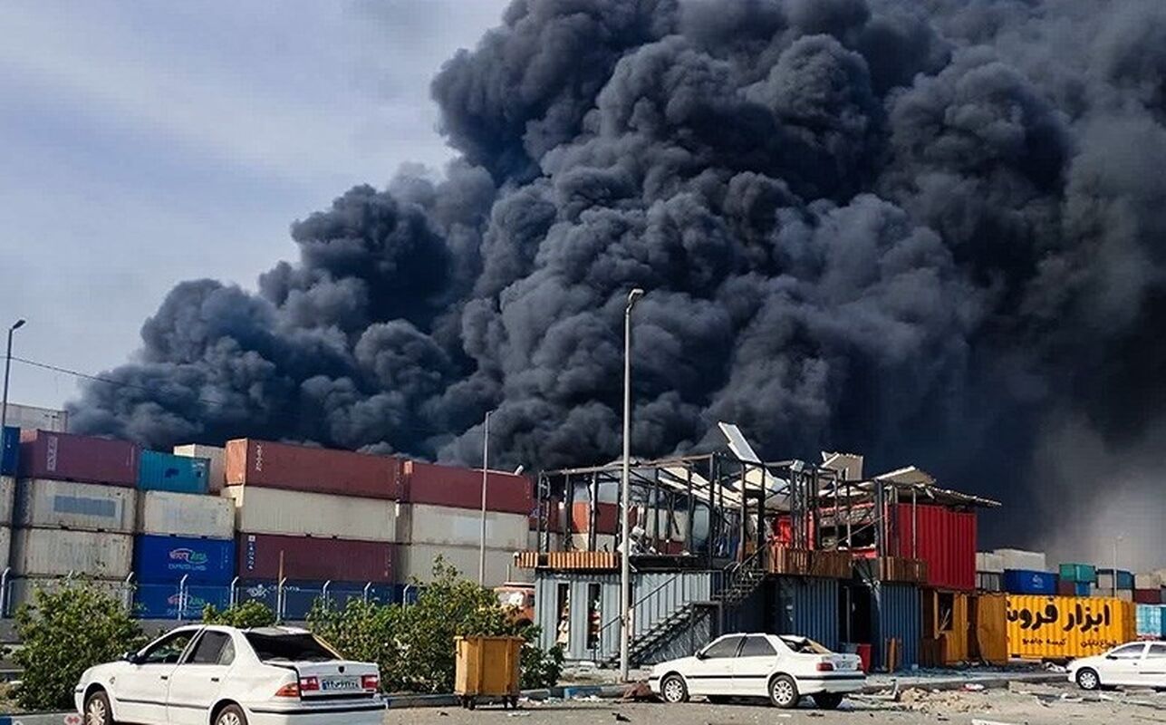 انفجار بندرعباس