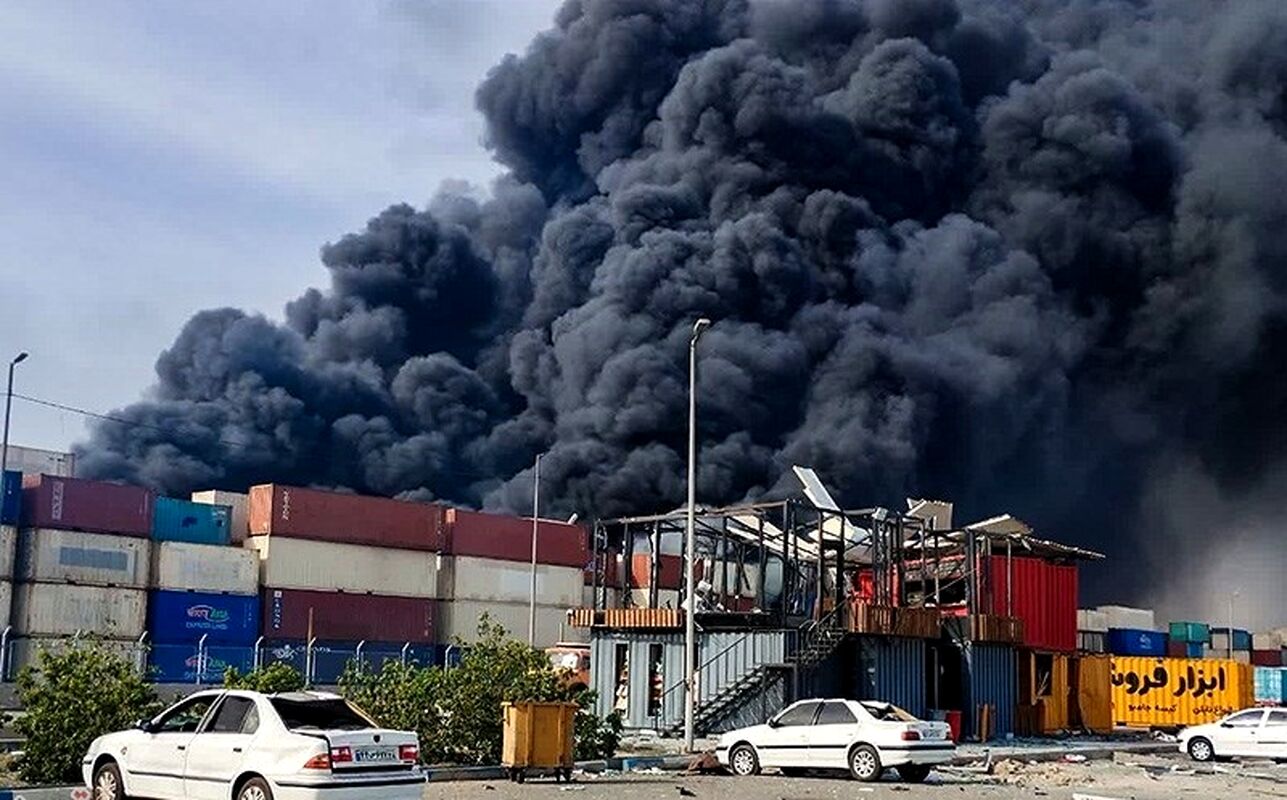 انفجار بندرعباس