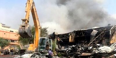 تعهد ۷۹میلیارد تومانی بیمه ایران معین در آتش سوزی بازار پردیس کیش