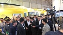 بازدید رئیس جمهور از غرفه بانک سپه در نمایشگاه بین المللی اوراسیا
