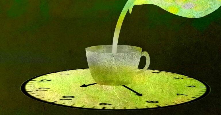بهترین زمان مصرف چای سبز برای لاغری