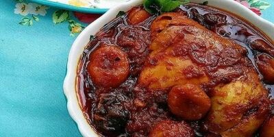 پخت خورشت انار آلو در یک ساعت
