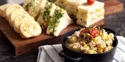 طرز تهیه سریع سالاد الویه روسی خوشمزه
