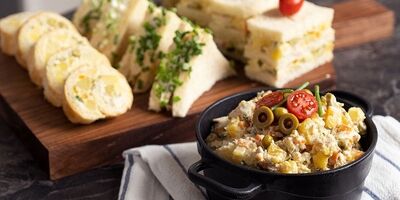 طرز تهیه سریع سالاد الویه روسی خوشمزه
