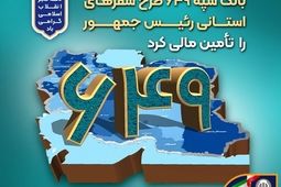 بانک سپه 649 طرح سفرهای استانی رئیس‌جمهور را تأمین مالی کرد
