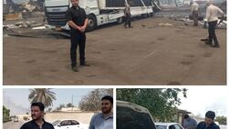 بیمه سامان در کنار بیمه‌گزاران حادثه بندر شهید رجایی