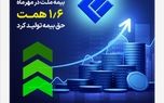 بیمه ملت در مهرماه 1.6 همت حق بیمه تولید کرد
