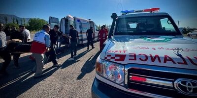 انحراف اتوبوس از جاده در محور تسوج - سلماس؛ ۲۹ نفر مصدوم شدند
